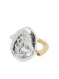 Alighieri The Symbol Unknown two-tone ring - Silver
