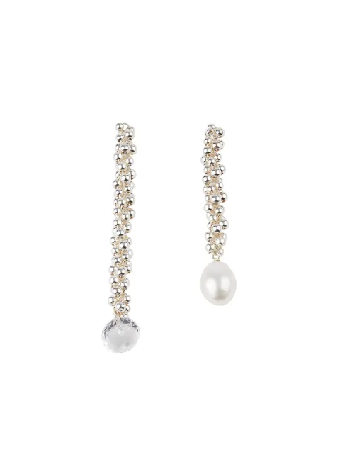 Alighieri The Reunion Of The Stars pearl-detail drop earrings