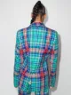 Charles Jeffrey Loverboy blazer a cuadros con botones