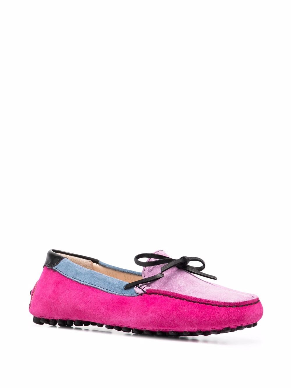 Dee Ocleppo Loafers met colourblocking - Roze