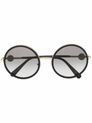 round versace glasses