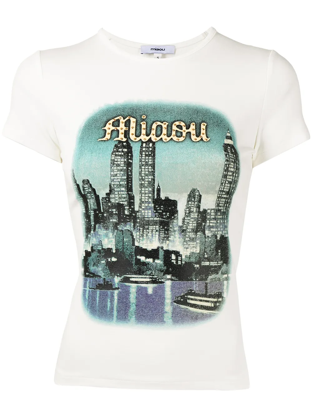 Miaou футболка Skyscraper с принтом