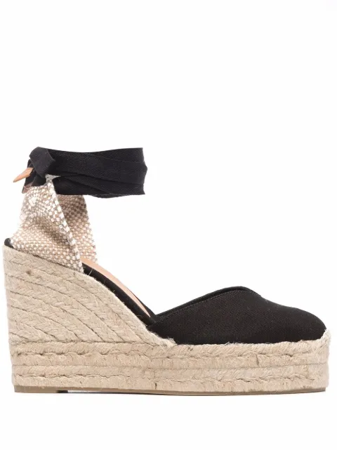 Castañer Chiara 110mm wedge espadrilles