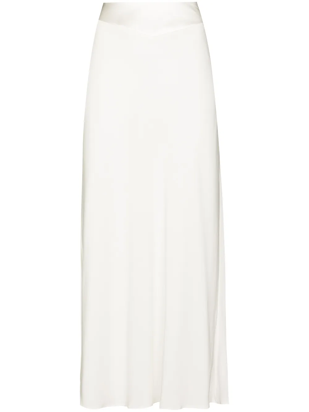 Rixo RIXO JOAN SILK CREPE SKIRT WHT