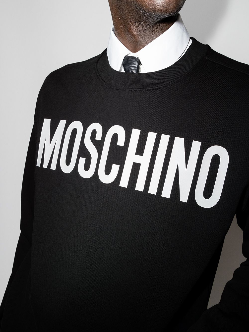 фото Moschino толстовка с логотипом