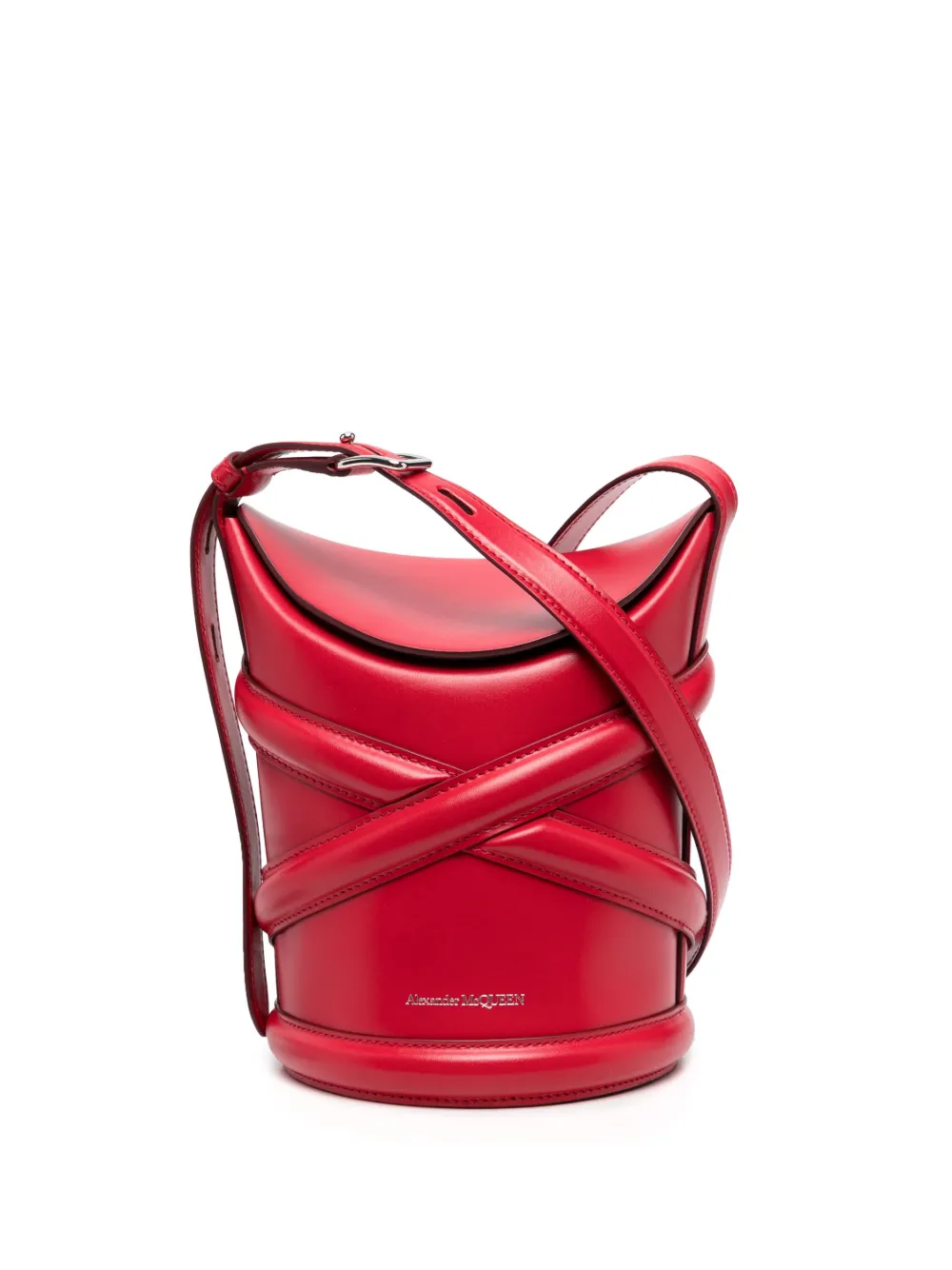 Affordable Alexander McQueen The Curve bucket bag Women