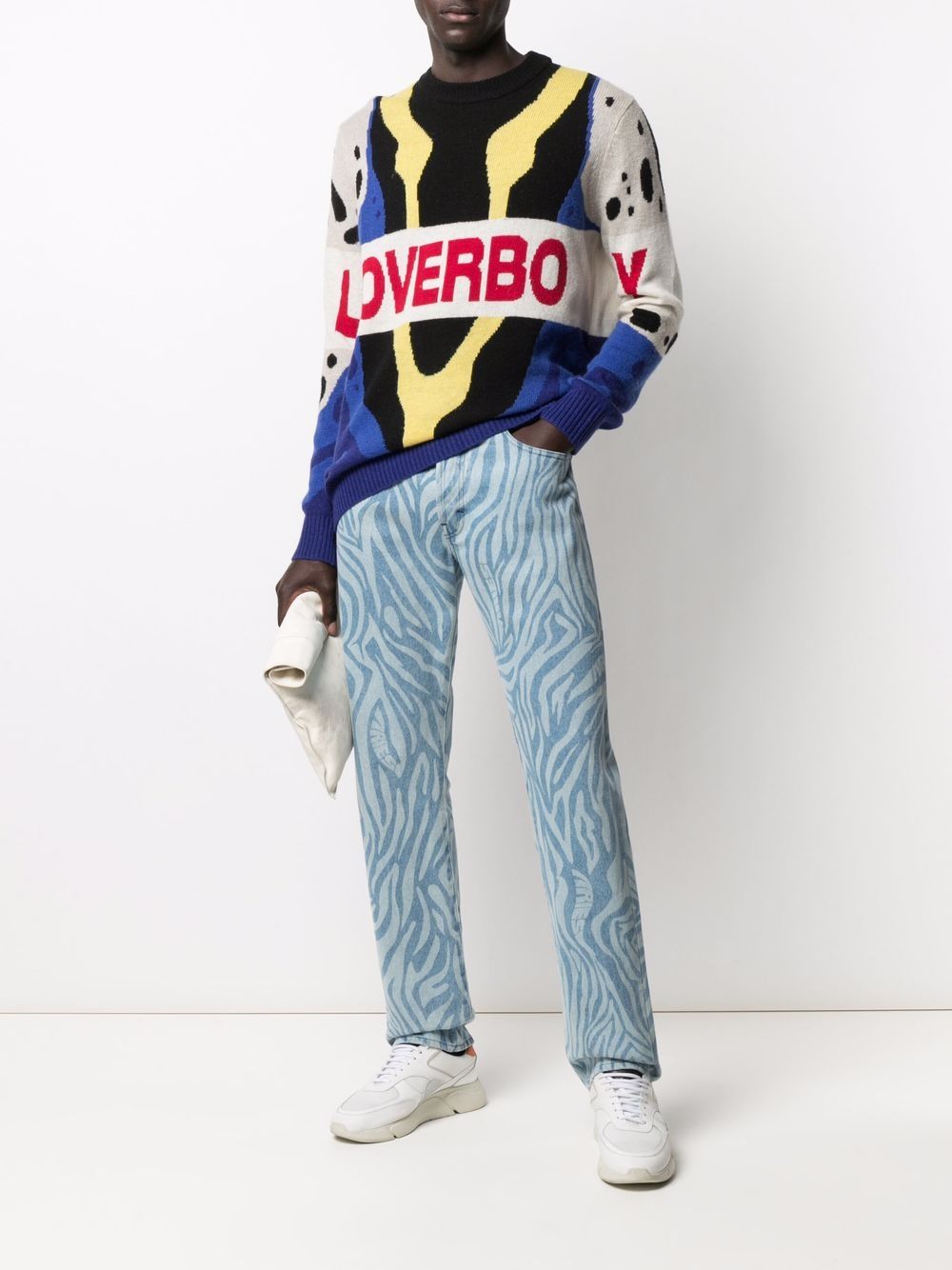 фото Charles jeffrey loverboy джемпер с жаккардовым логотипом