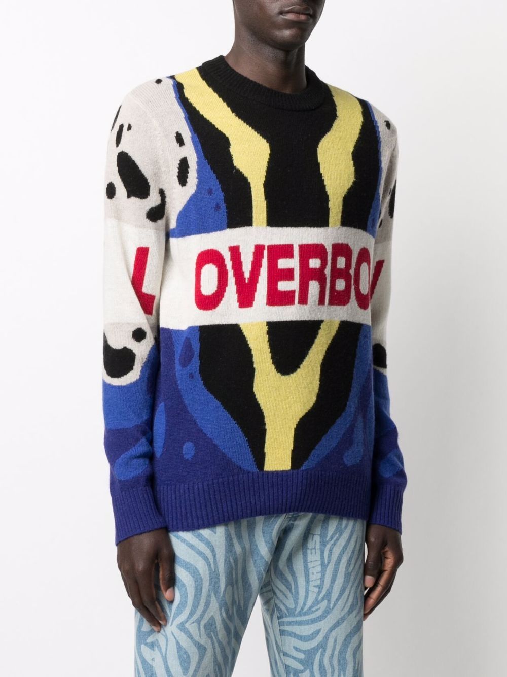 фото Charles jeffrey loverboy джемпер с жаккардовым логотипом