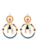 Amir Slama drop earrings - Multicolour