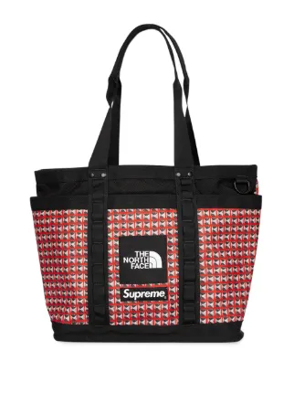 Supreme x The North Face Studded Explore Utility Tote Bag | Red