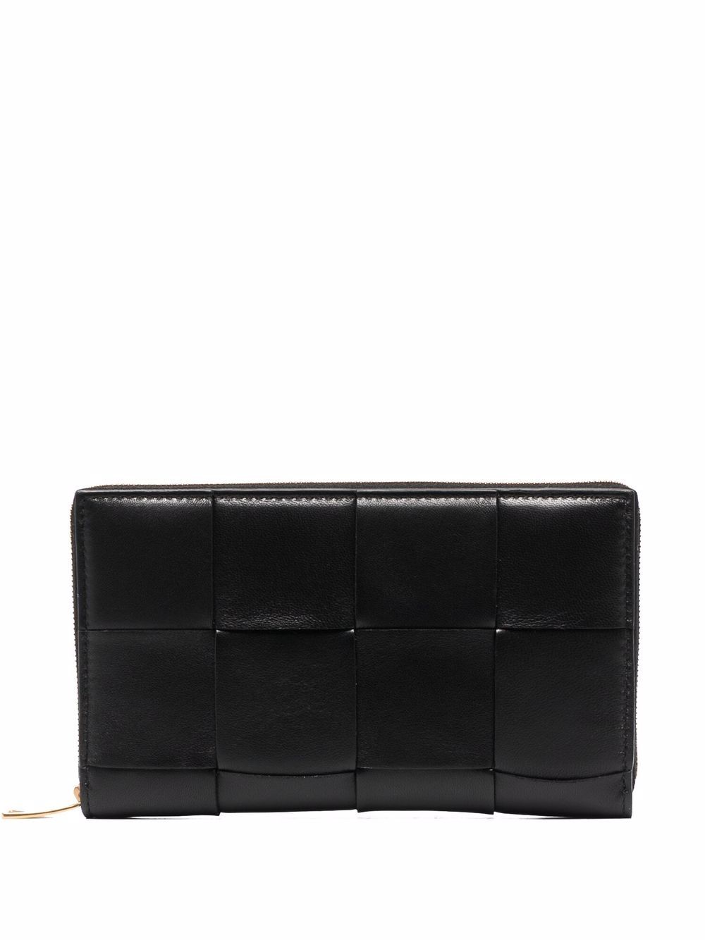 BOTTEGA VENETA MAXI INTRECCIATO ZIP-AROUND WALLET