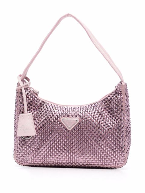 pink diamond prada bag