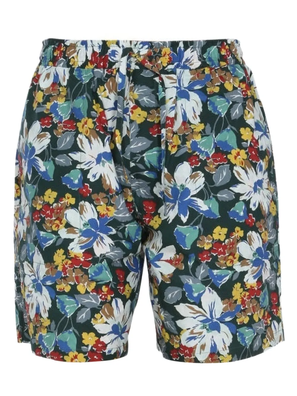 YMC floral-print shorts | Green | Image 1