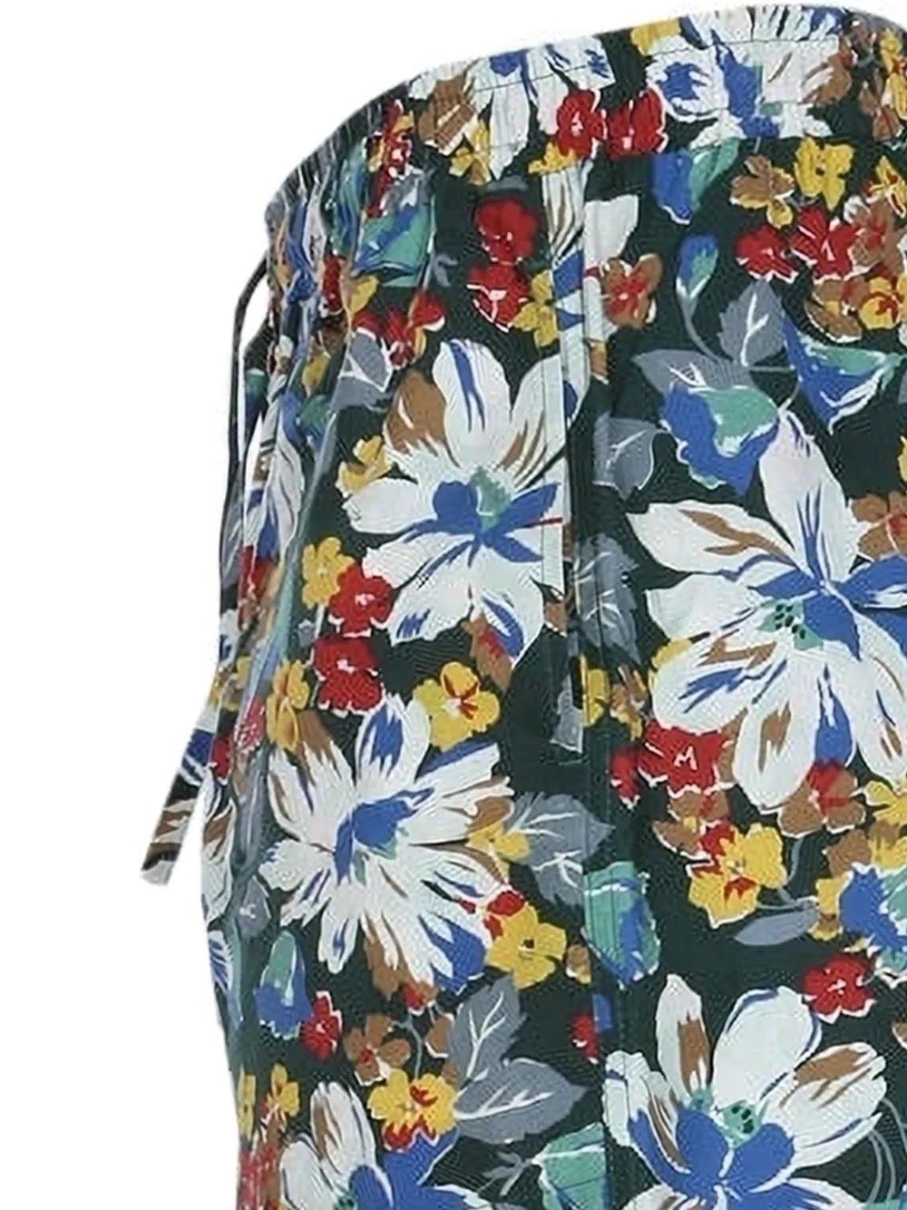 YMC Bermuda shorts met bloemenprint Groen