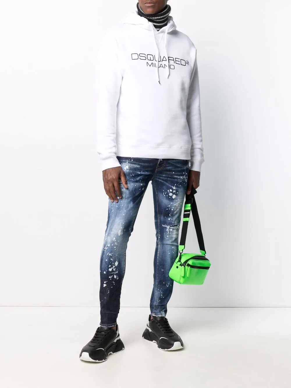 фото Dsquared2 худи с логотипом