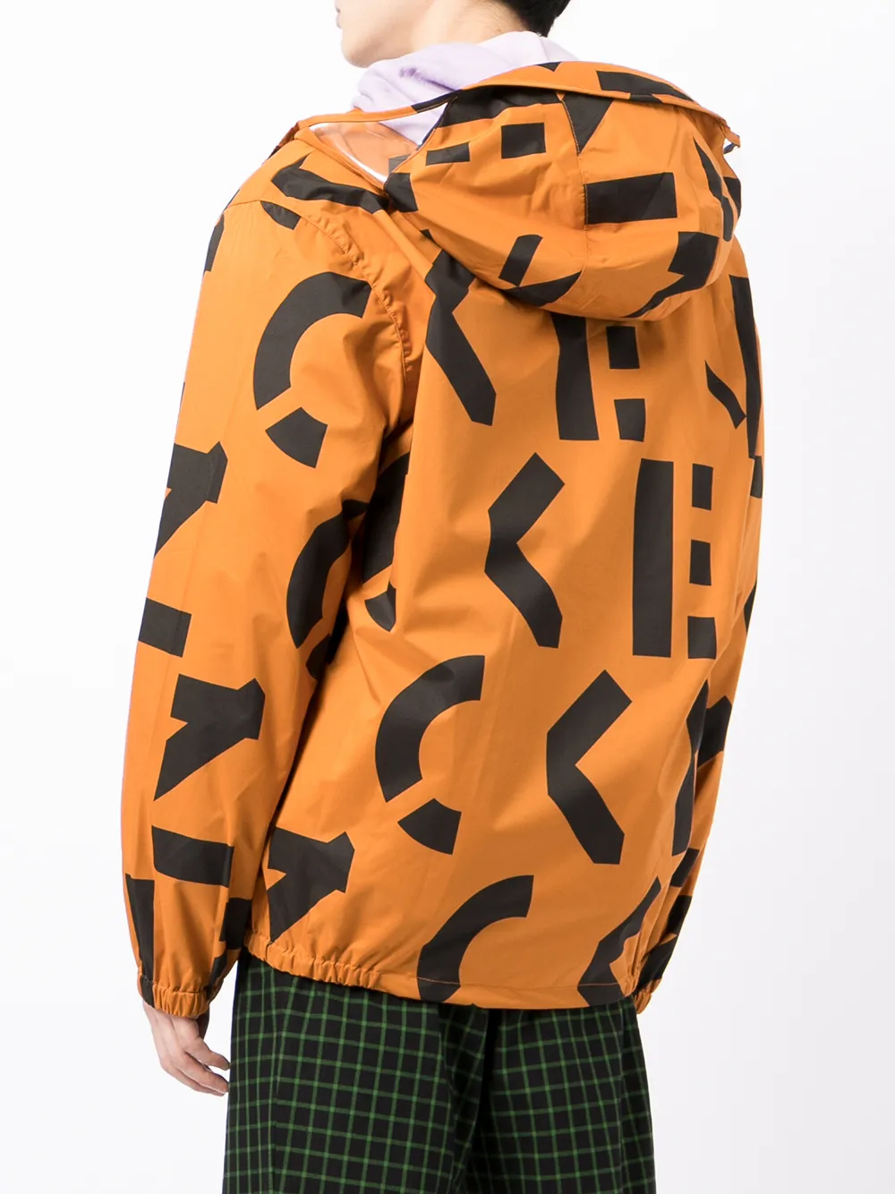 фото Kenzo парка на молнии с логотипом