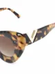 Valentino Eyewear Óculos de sol gatinho VLogo