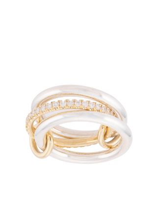 Spinelli Kilcollin 18kt Yellow And White Gold Diamond Ring - Farfetch