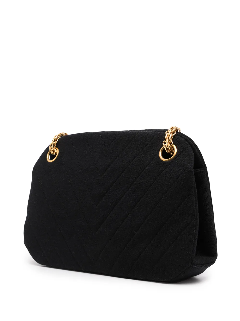 фото Chanel pre-owned сумка на плечо v-stitch 1990-х годов
