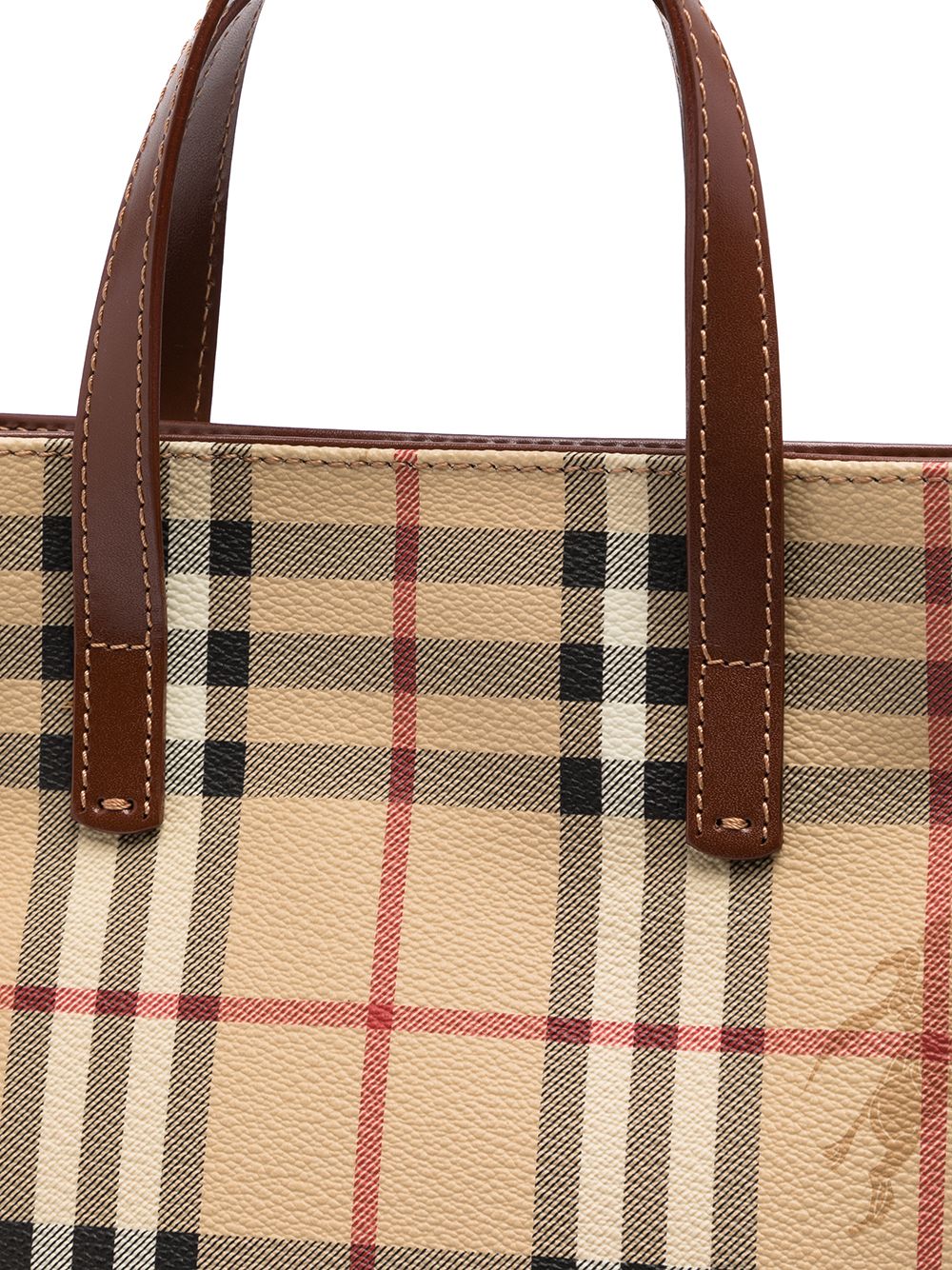 фото Burberry pre-owned сумка-тоут в клетку house check