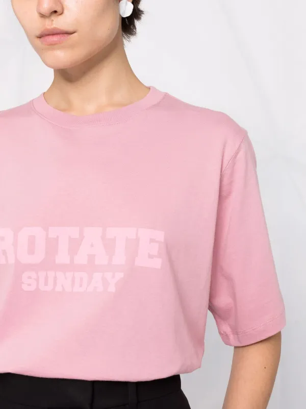 ROTATE T-Shirt Mit Sunday-Logo - Farfetch