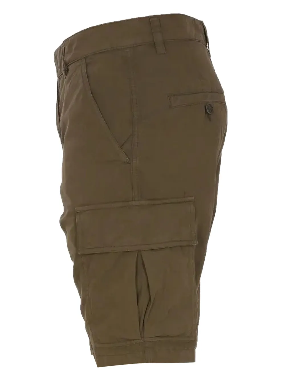 Aspesi Side-pocket Cargo Shorts In Brown