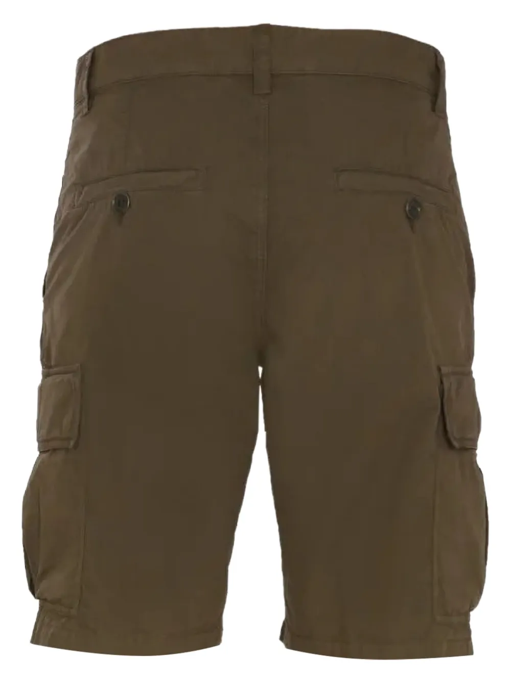 Aspesi Side-pocket Cargo Shorts In Brown