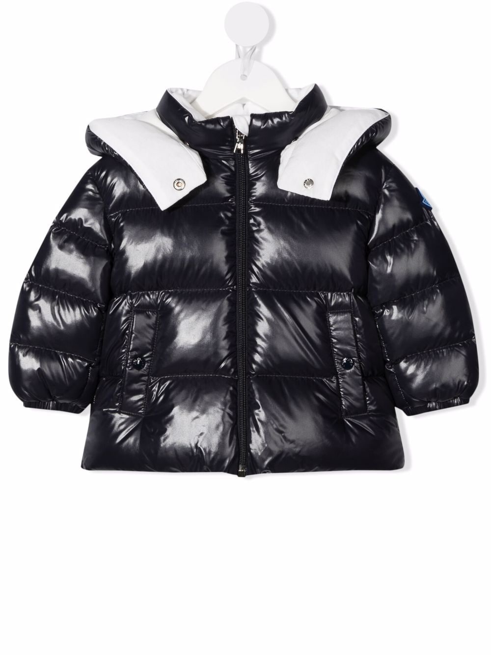 Image 1 of Moncler Enfant Selen hooded padded jacket