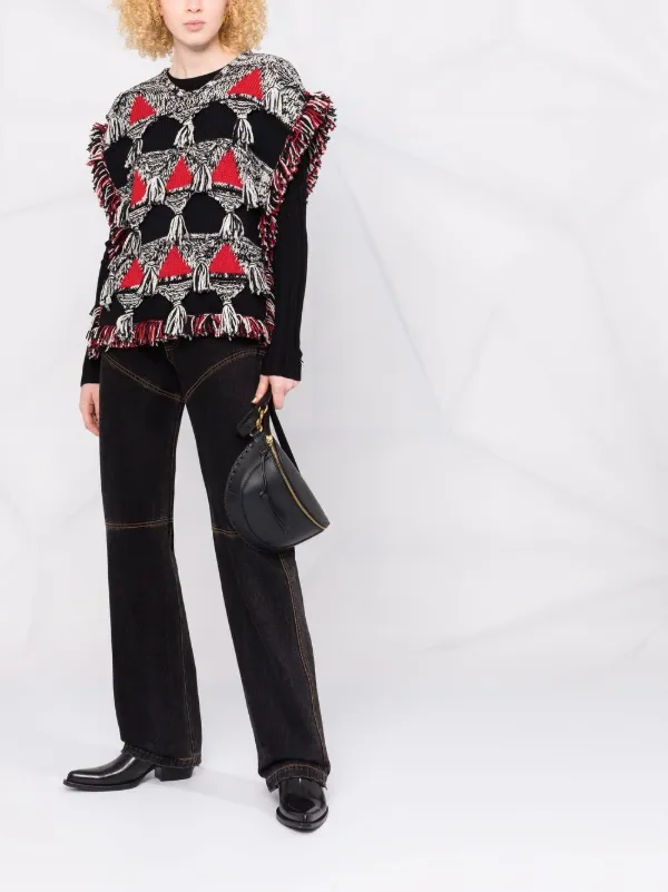 ETRO tassel-detail Wool Jumper Black FARFETCH ID