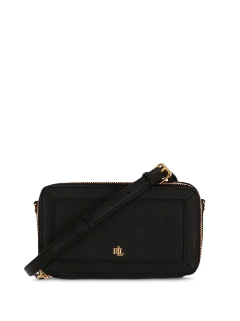 lauren ralph lauren crosshatch leather danna crossbody