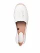 Tommy Hilfiger Espadrille de ráfia com bordado monogramado