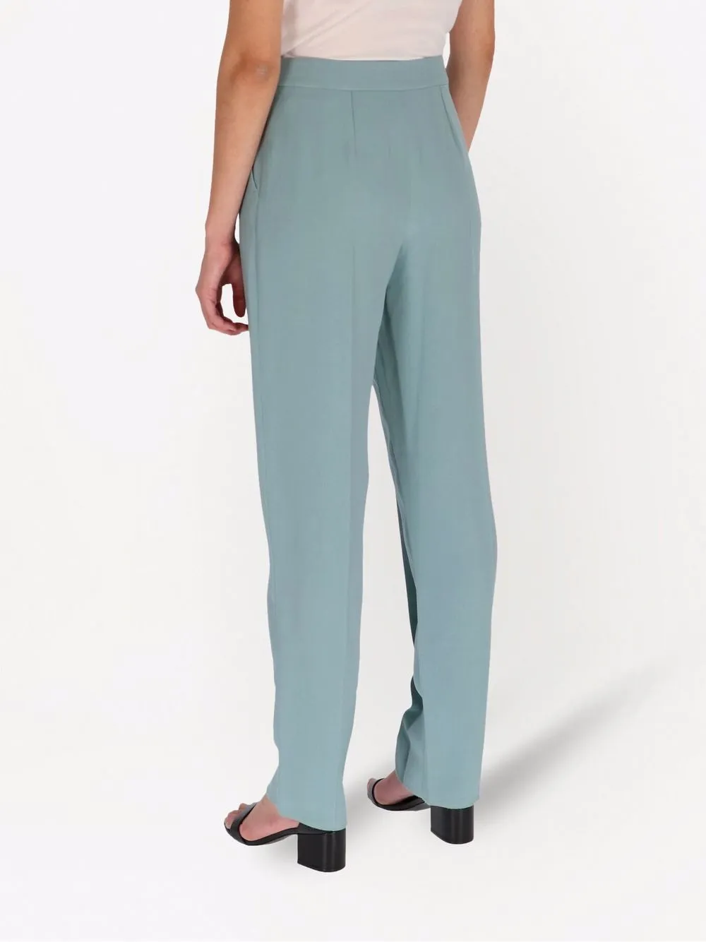 фото Emporio armani прямые брюки с завышенной талией