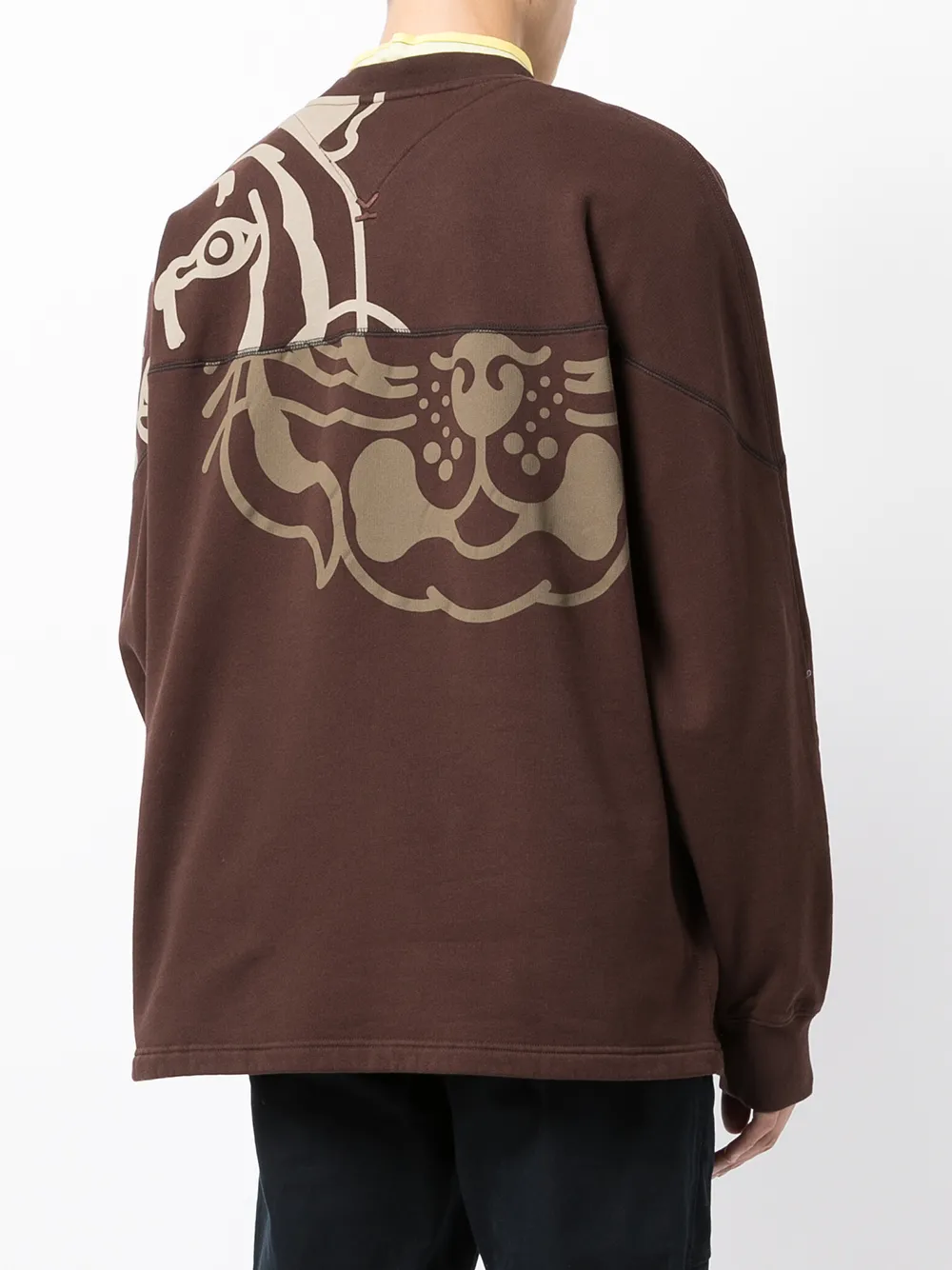 фото Kenzo толстовка с принтом tiger