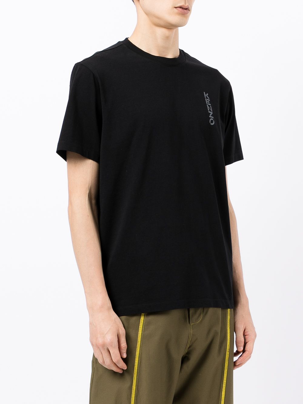 Shop Kenzo Abstract Floral Print T-shirt In Black