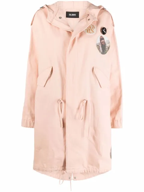 Raf Simons photograph-print hooded coat 