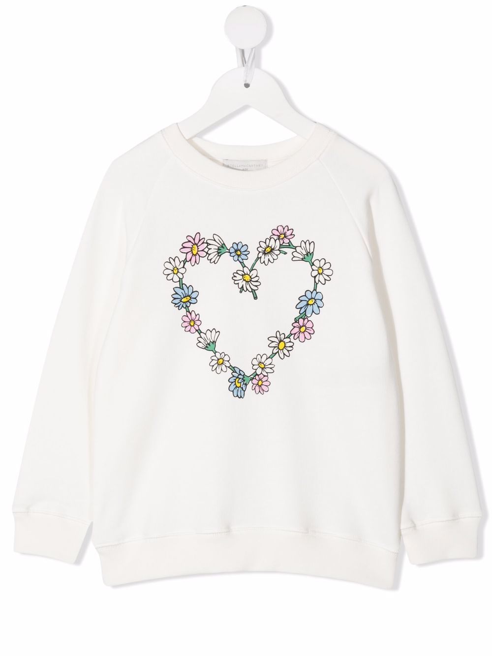 фото Stella mccartney kids толстовка с цветочным принтом