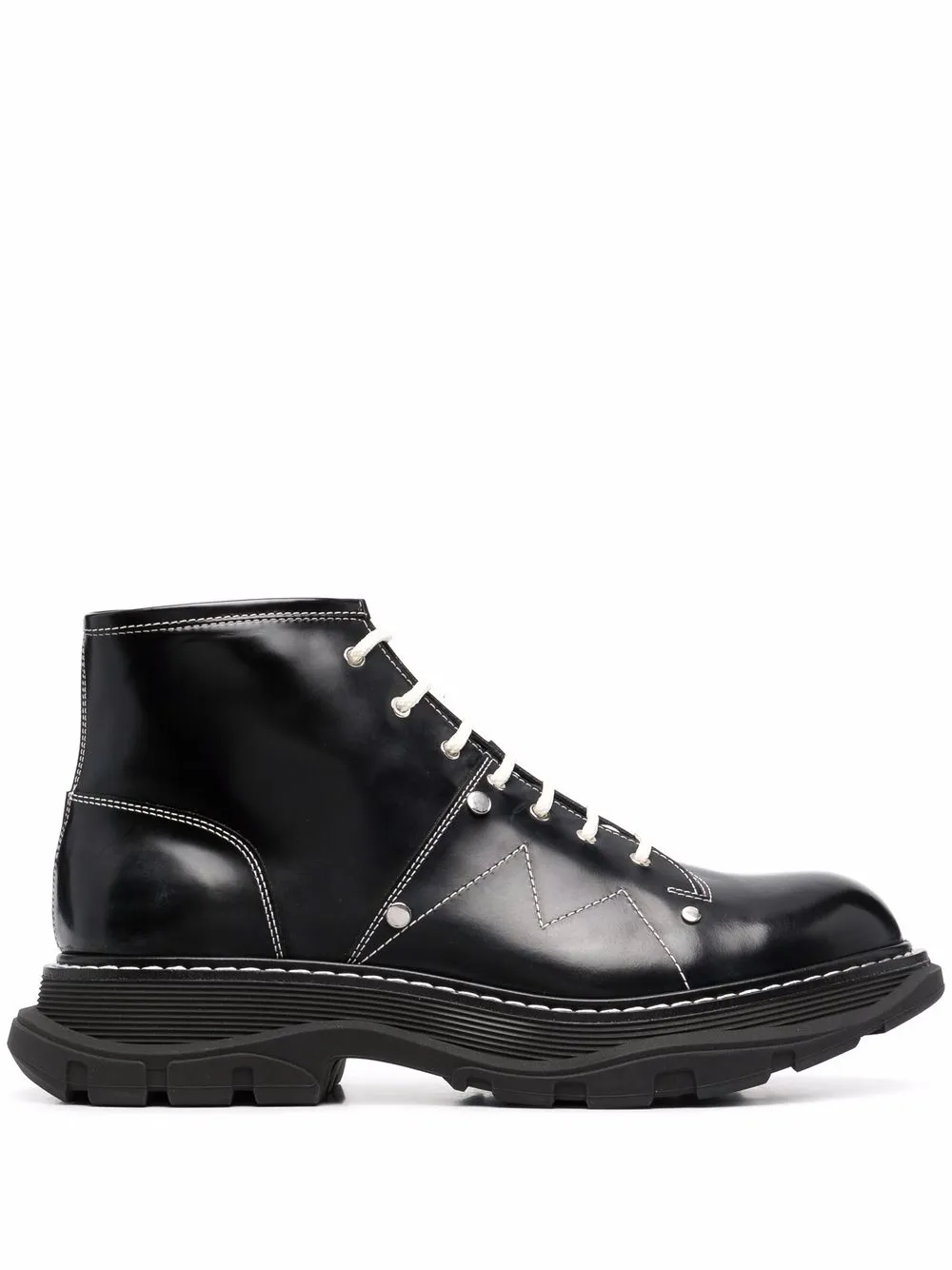 

Alexander McQueen botas Tread - Negro