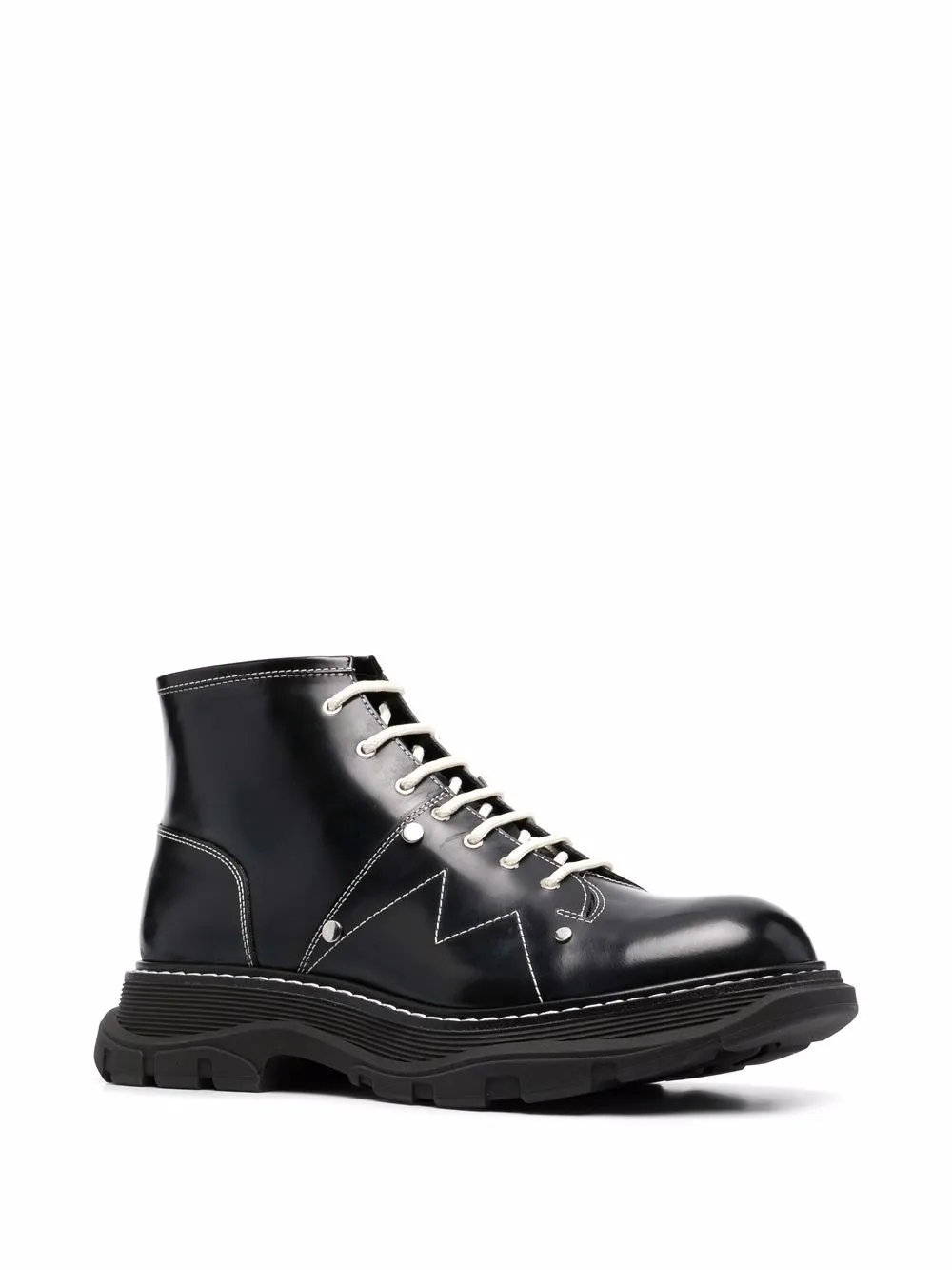 фото Alexander mcqueen ботинки tread на шнуровке