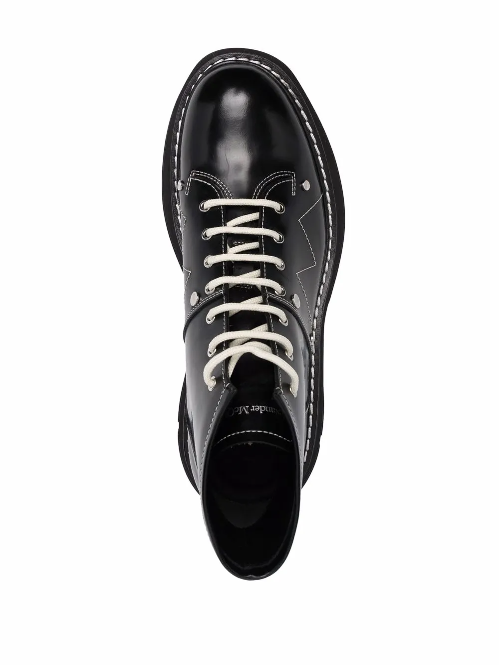 фото Alexander mcqueen ботинки tread на шнуровке