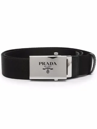 prada woven belt