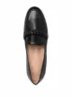 Gianvito Rossi braided-trim leather loafers
