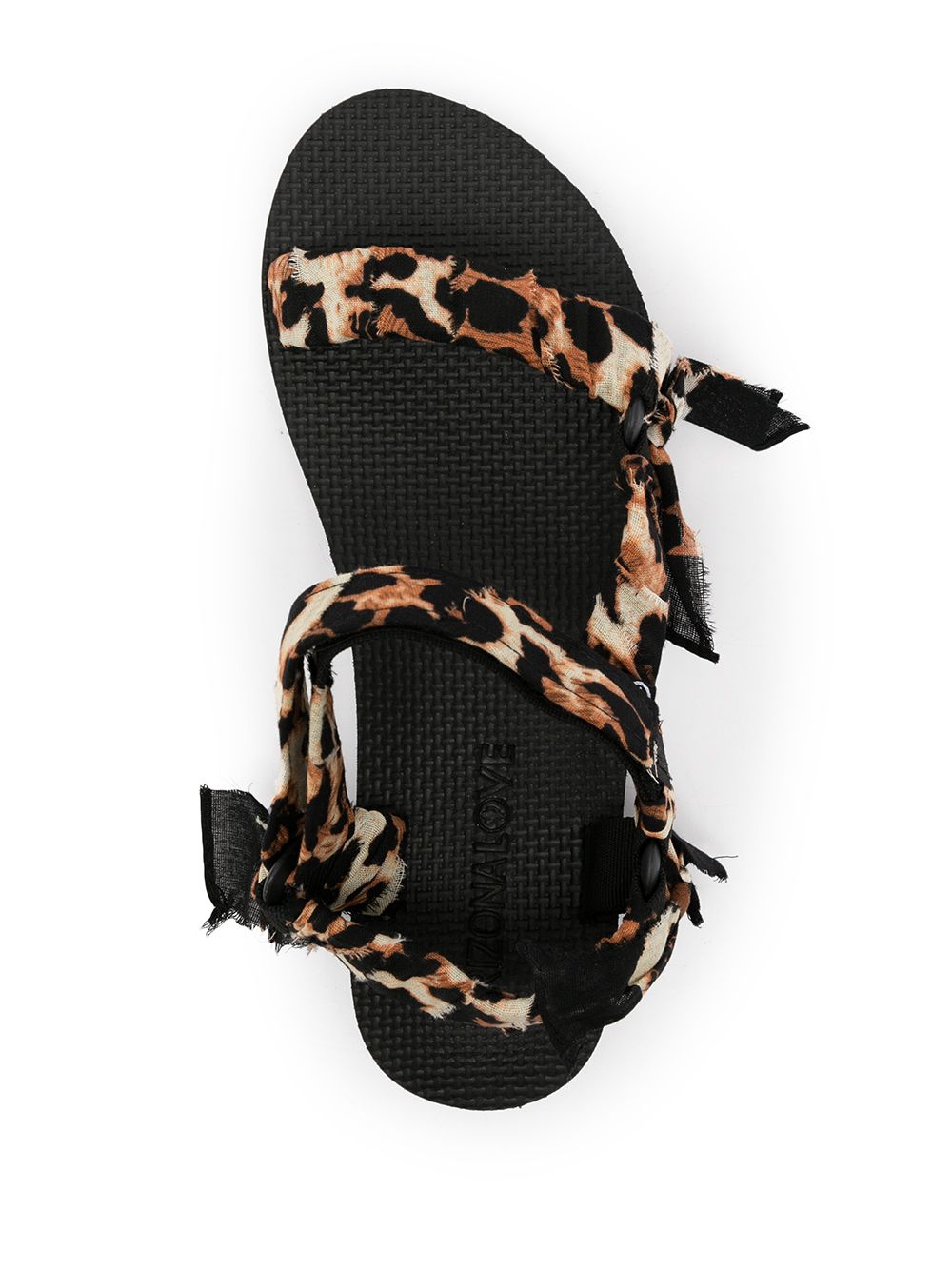 фото Arizona love сандалии trekky с леопардовым принтом