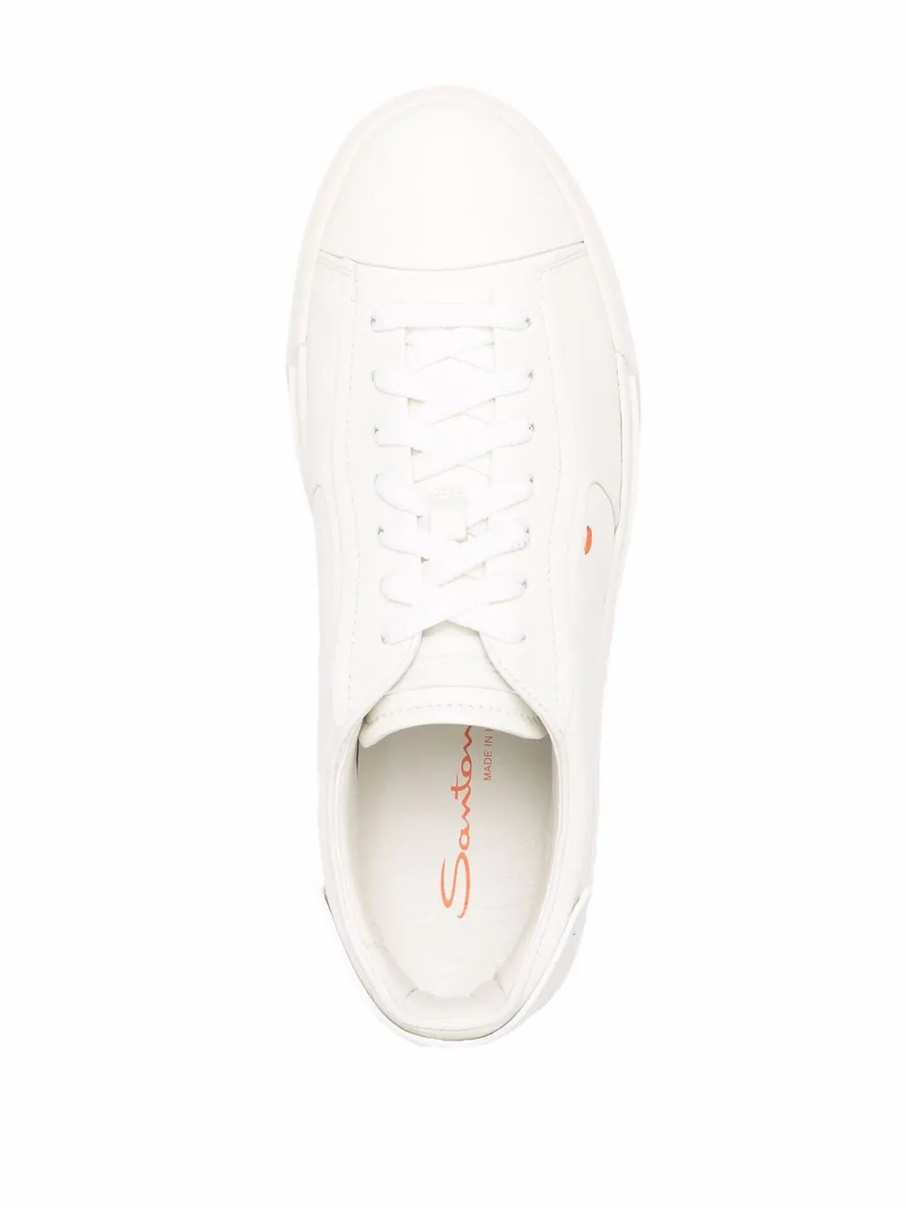 фото Santoni кроссовки на шнуровке