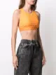 Fendi FF-print sports bra