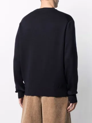 Ami de Coeur crew-neck jumper展示图