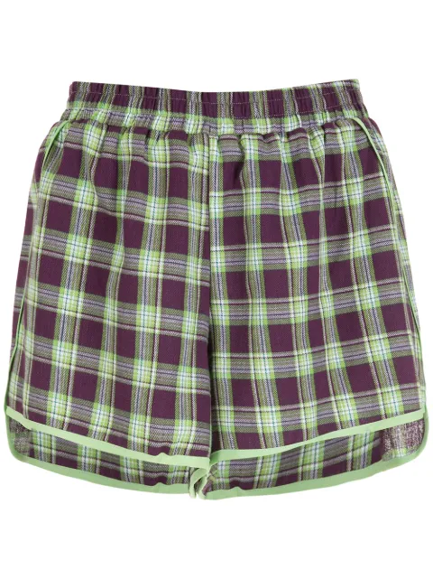 Olympiah Picnic check shorts