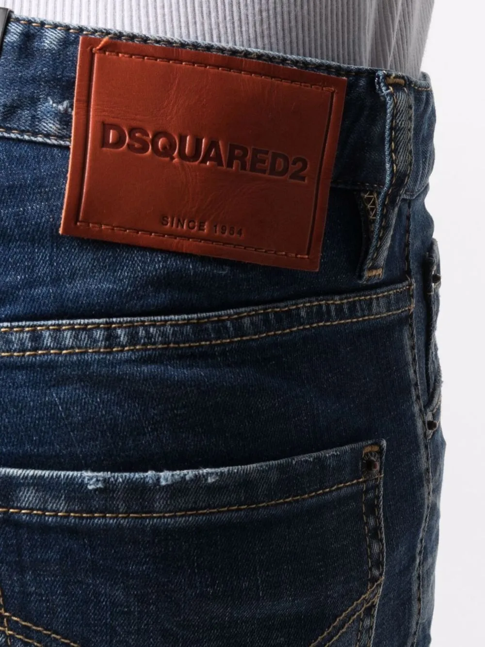 фото Dsquared2 узкие джинсы средней посадки