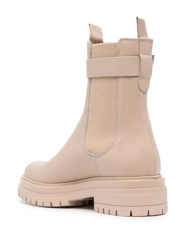 belted chelsea boots