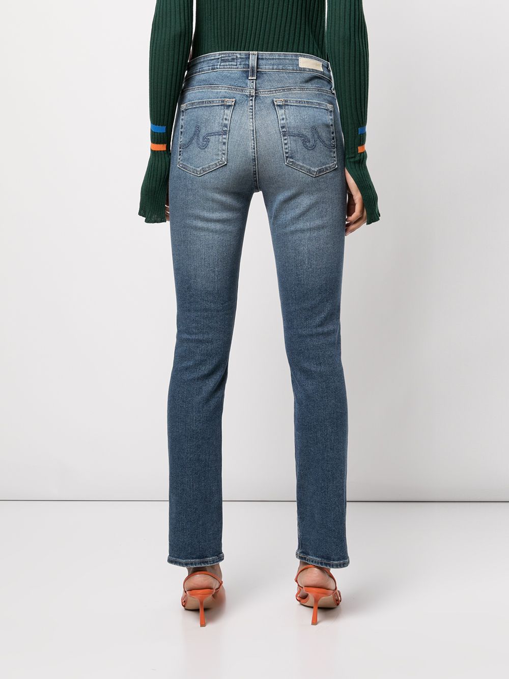 фото Ag jeans прямые джинсы mari с завышенной талией
