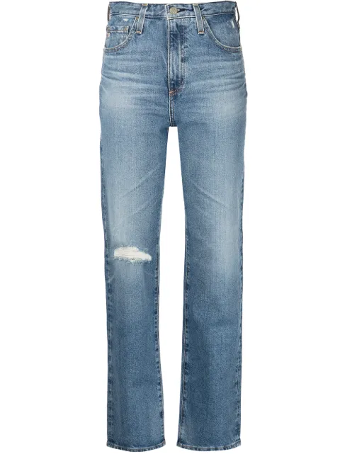 AG Jeans Calça jeans reta Alexis cintura alta